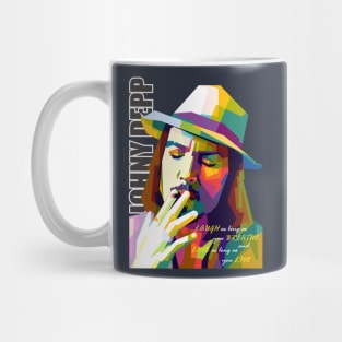 Johny depp smoke Mug